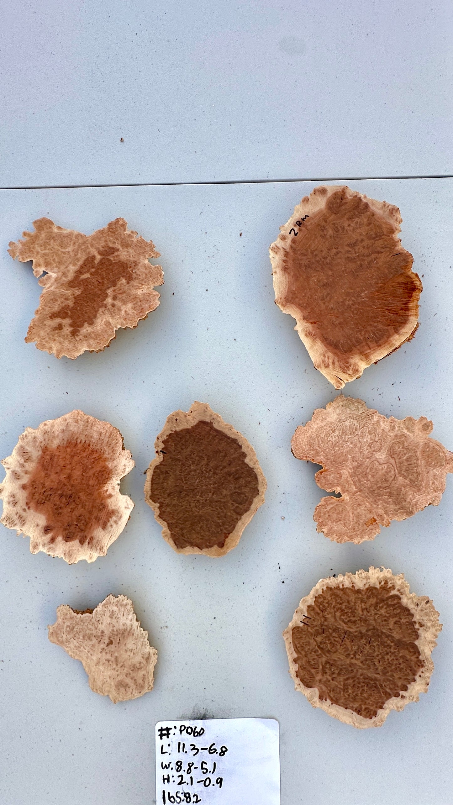 Red Mallee Burl Multi Sets #P060