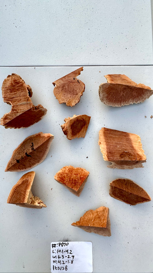 Red Mallee Burl Multi Sets #P070