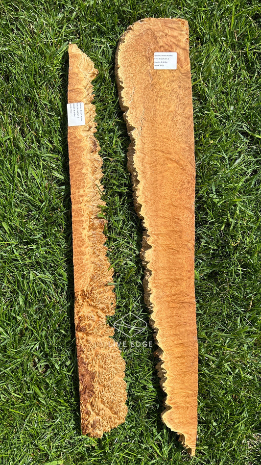 Brown Mallee Burl Set #3522