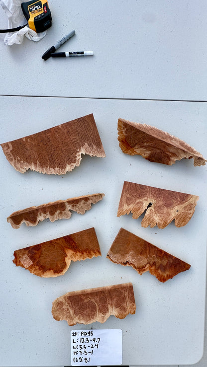 Red Mallee Burl Multi Sets #P045