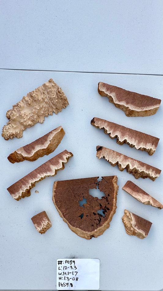 Red Mallee Burl Multi Sets #P059