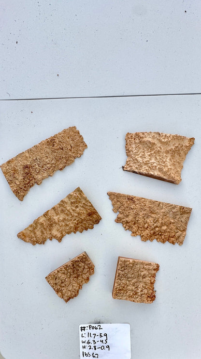 Red Mallee Burl Multi Sets #P062