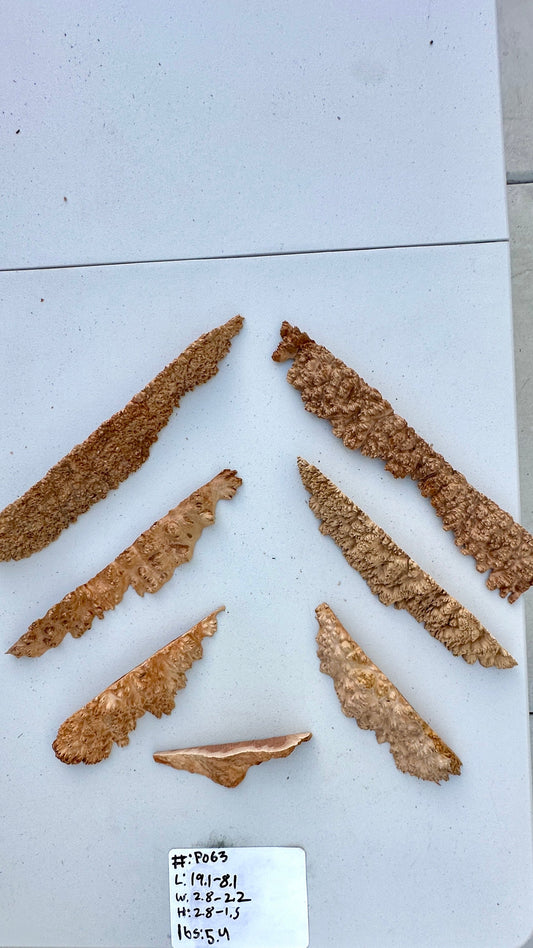 Red Mallee Burl Multi Sets #P063