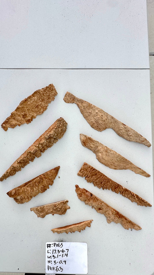 Red Mallee Burl Multi Sets #P065